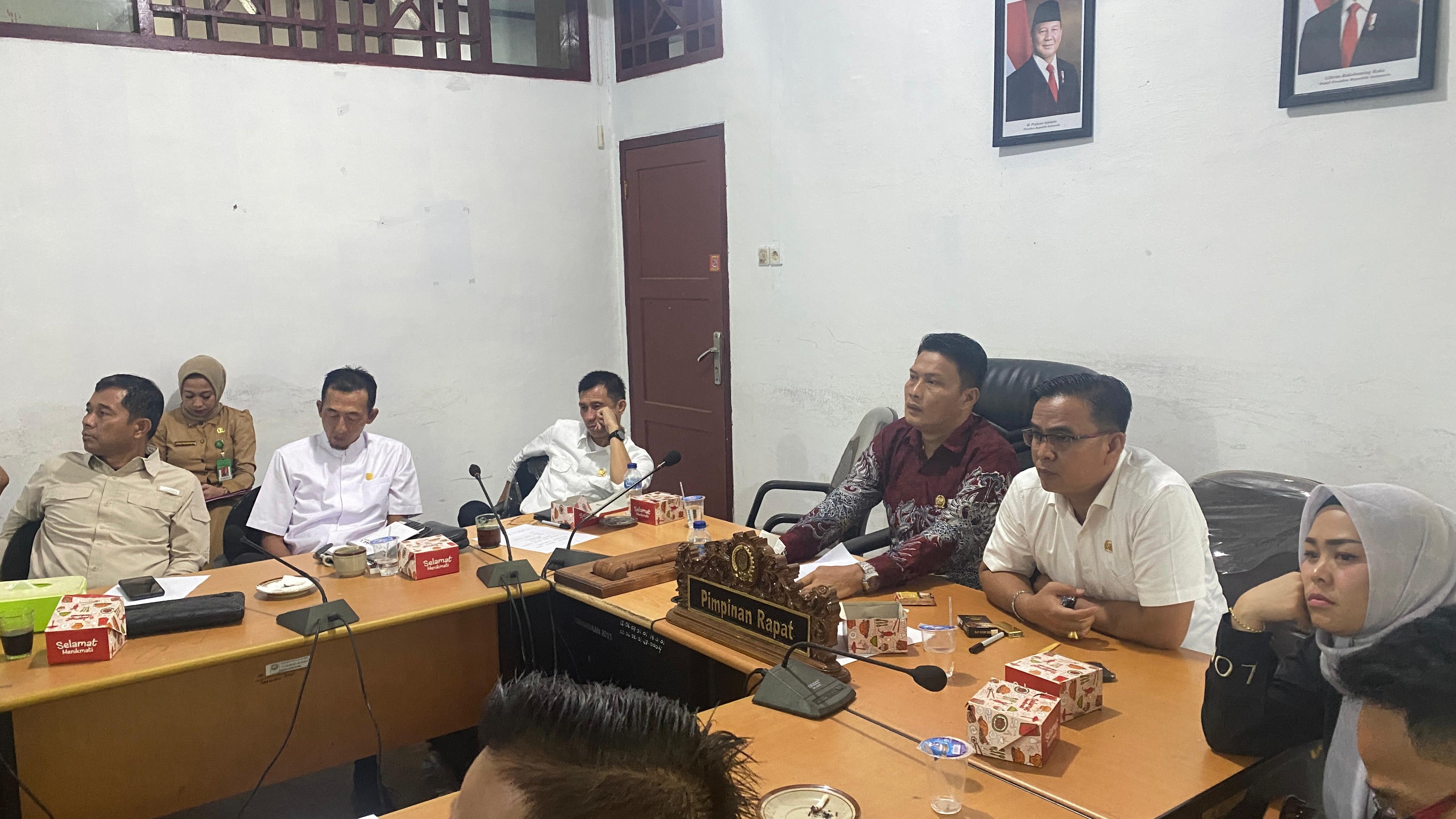 Raker Lintas Komisi DPRD Kab. Kaur: Transparansi dan Akuntabilitas Jadi Fokus